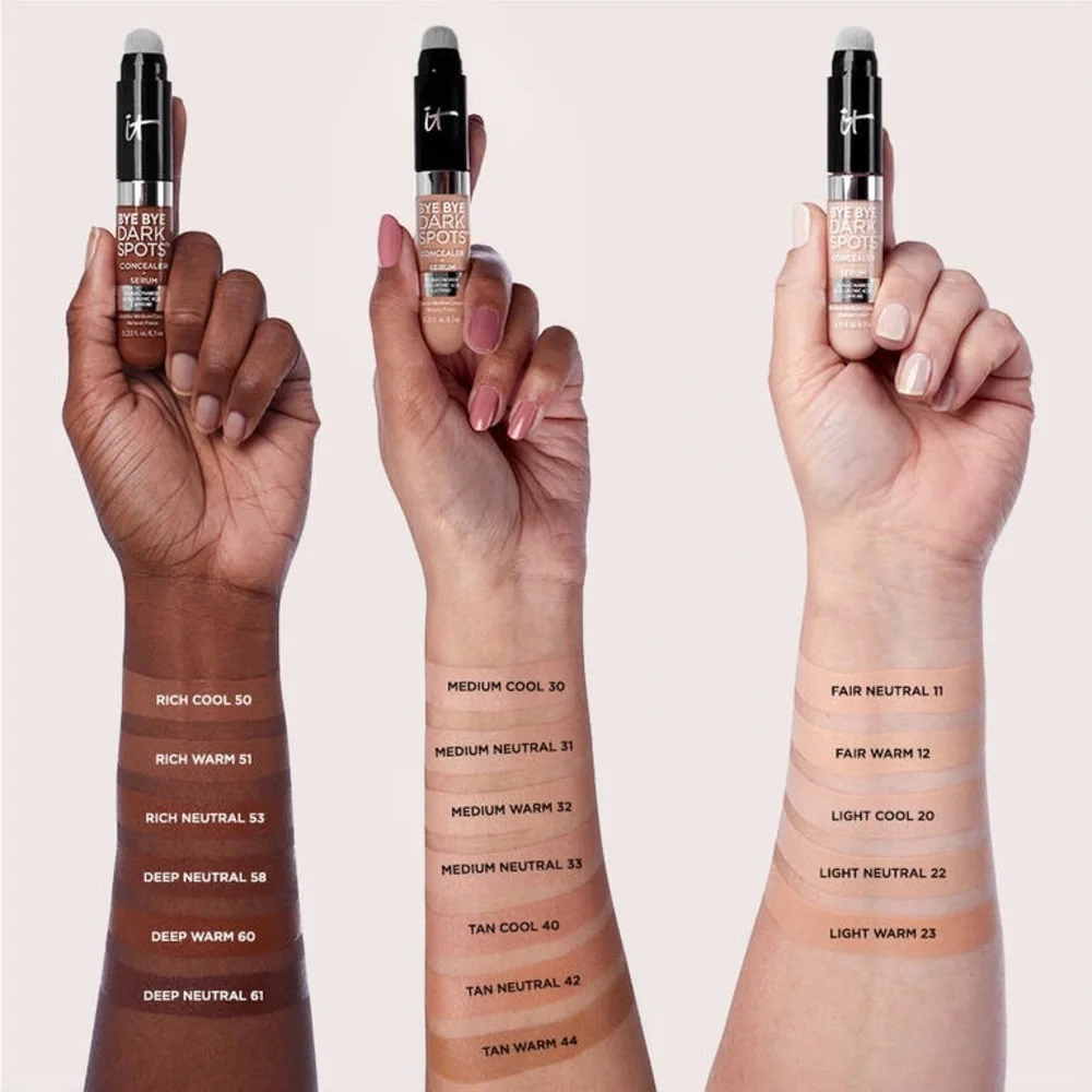 IT Cosmetics Bye Bye Dark Spots Concealer Serum - Tan Cool 40, NEW and‎ sealed